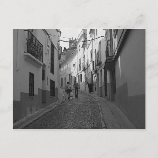 Gatan. Vykort (Framsida)