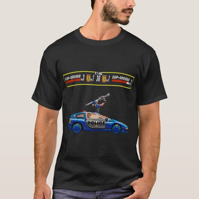 Gatans ilska Special Attack rolig T Shirt (Framsida)