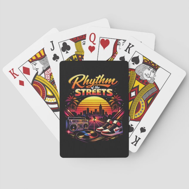 Gatans rytm casinokort (Baksidan)