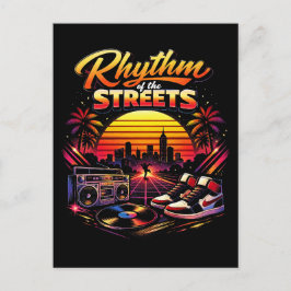Gatans rytm vykort