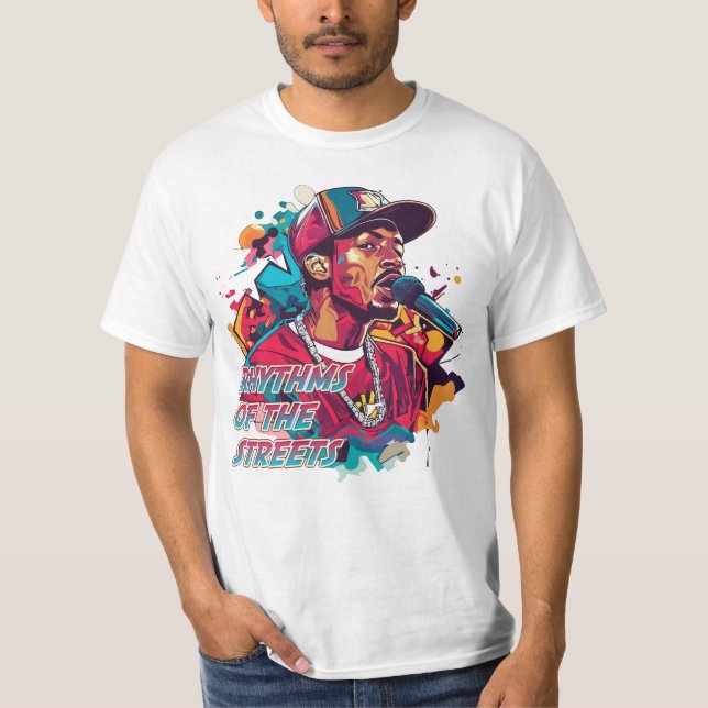 Gatans rytmer t shirt (Framsida)