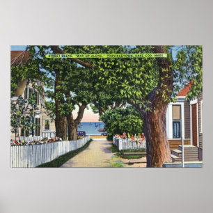Gataplats av uppehåll poster