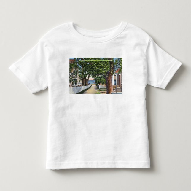 Gataplats av uppehåll tee (Framsida)