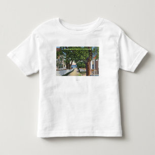 Gataplats av uppehåll tee shirt