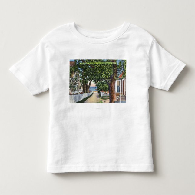 Gataplats av uppehåll tee shirt (Framsida)
