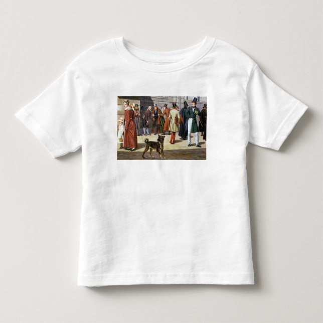 Gataplats i Stockholm T-shirt (Framsida)