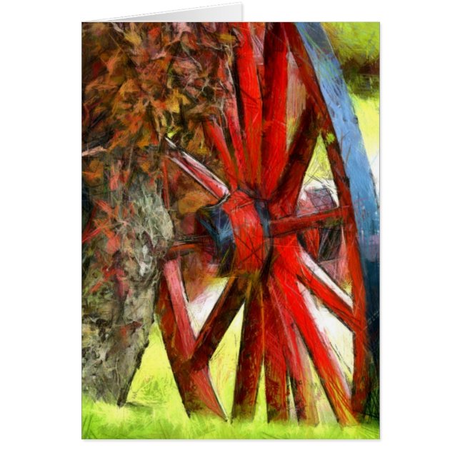 Gataplats - vagnen rullar OBS kort (Framsidan)