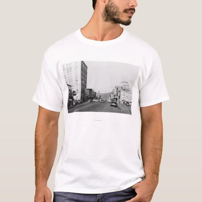 Gataplatsen i Aberdeen, WA fotograferar Tee (Framsida)