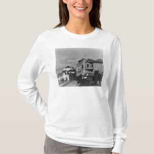 Gataplatsen i Mombassa Kenya fotograferar T Shirt