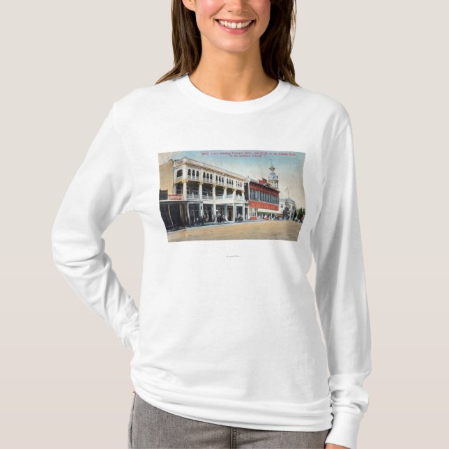 Gataplatsvisning det Tremont hotellet T Shirt (Framsida)