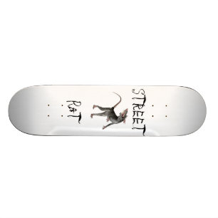 Gataråtta Old School Skateboard Bräda 18 Cm