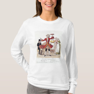 Gatasångaren som inristas av Alois Senefelder T-shirt