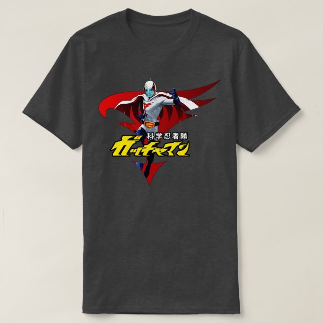 Gatchaman-tecken T Shirt (Design framsida)