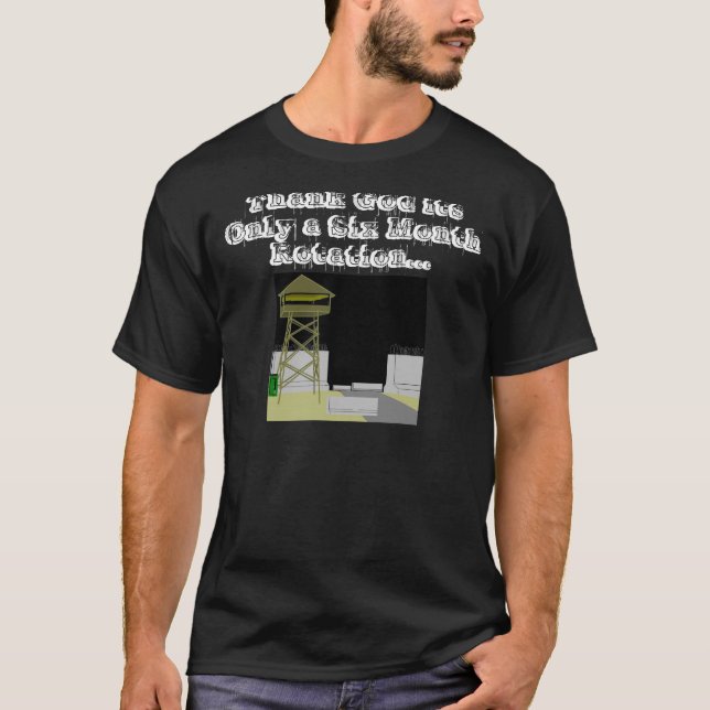 Gate3 tackar guden dess endast rotation för sex tee shirt (Framsida)