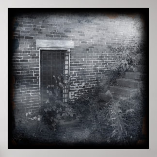 Gated Door - Daguerreotype Poster