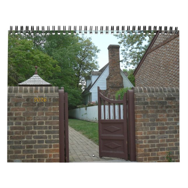 Gates and Fences of the USA calendar Kalender (Omslag)