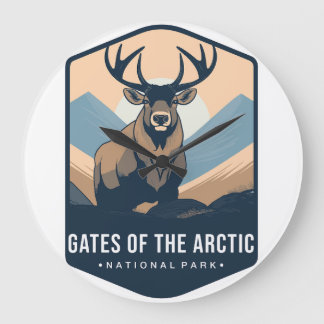 GATES OF THE ARCTIC NATIONAL PARK CLOCK 2025 STOR KLOCKA