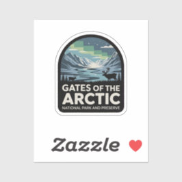 Gates of the Arctic National Park-märke Klistermärken