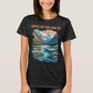 Gates of the Arctic River Blue Resa T Shirt