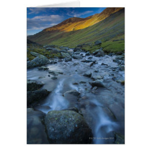 Gatesgarthdale Beck som går nedåt mot Hälsningskort