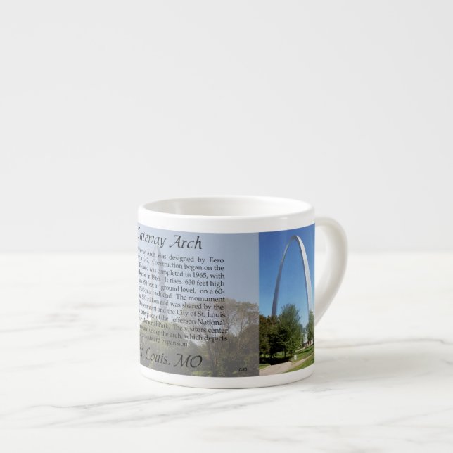 Gateway Arch espressomugg (Framsida höger)