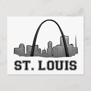Gateway Arch i St. Louis Vykort