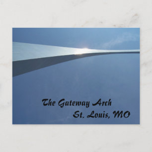 Gateway Arch in St. Louis, MO Vykort