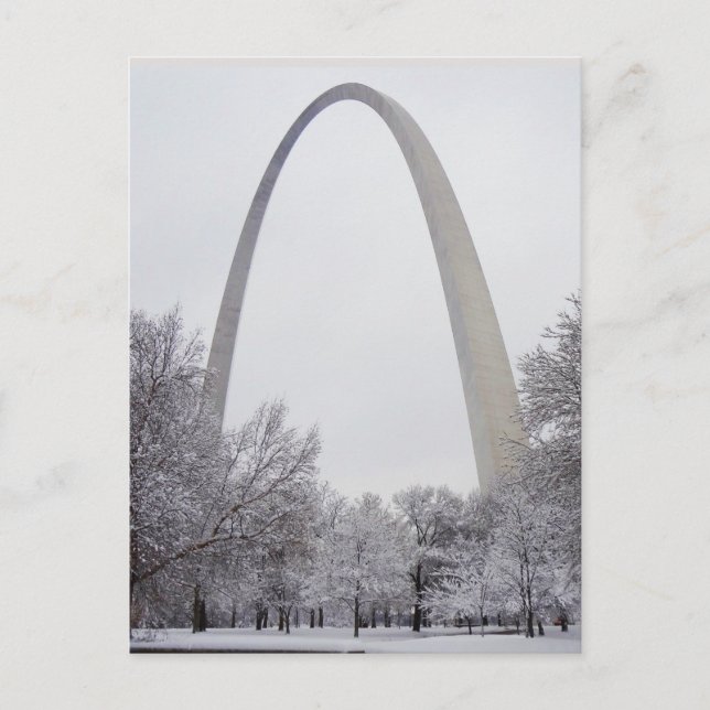 Gateway Arch, Jefferson National Expansion, MO Vykort (Framsida)