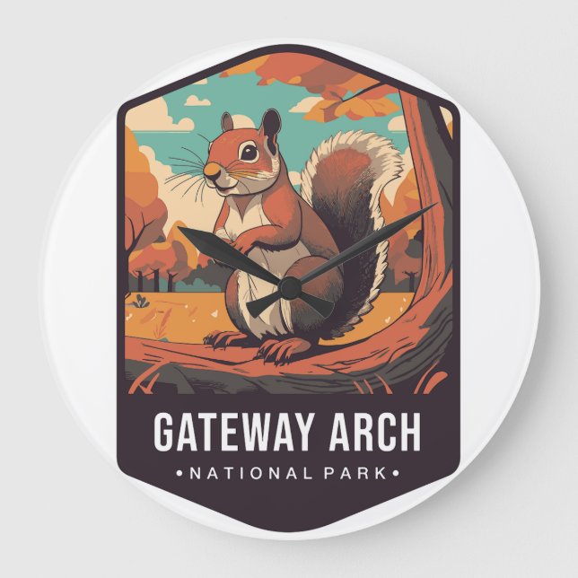Gateway Arch National Park Klocka 2025 (Framsida)