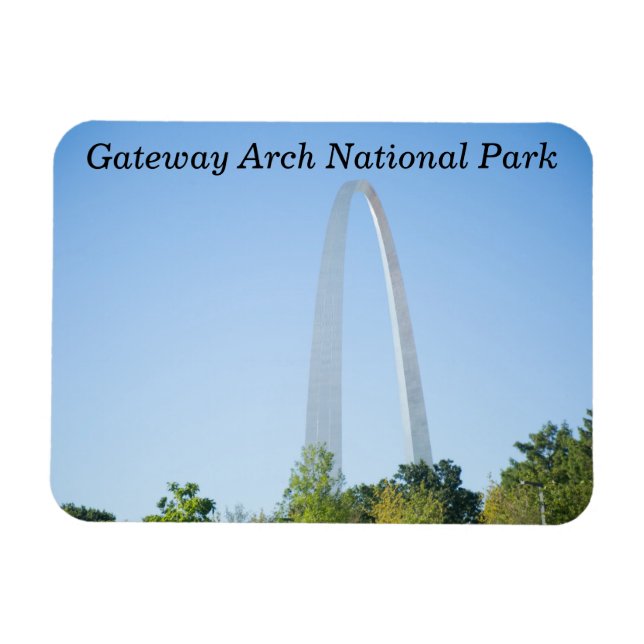 Gateway Arch National Park Magnet (Horisontell)