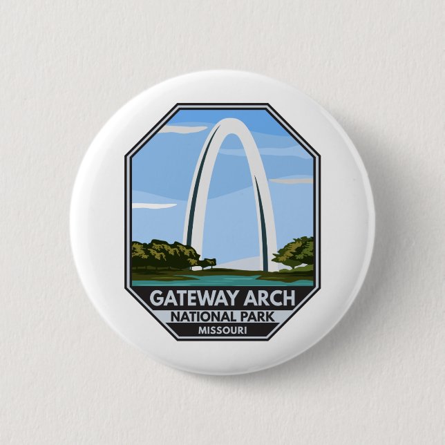 Gateway Arch National Park Missouri Knapp (Framsida)