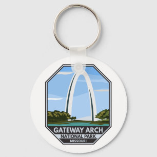 Gateway Arch National Park Missouri Nyckelring