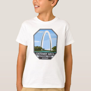 Gateway Arch National Park Missouri T Shirt
