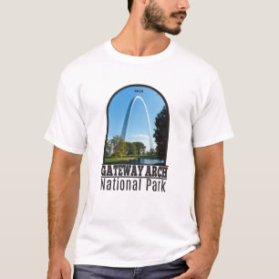 Gateway Arch National Park Missouri T Shirt