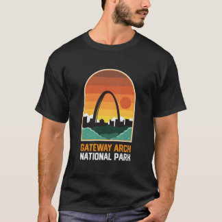 Gateway Arch National Park-stil T Shirt