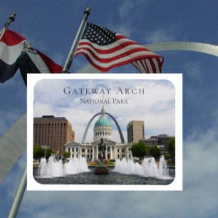 Gateway Arch, Old Domstol, Springer, St Louis Magnet