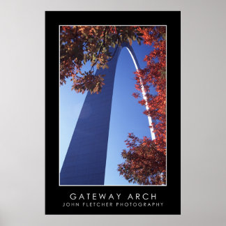 Gateway Arch Poster w/Gräns
