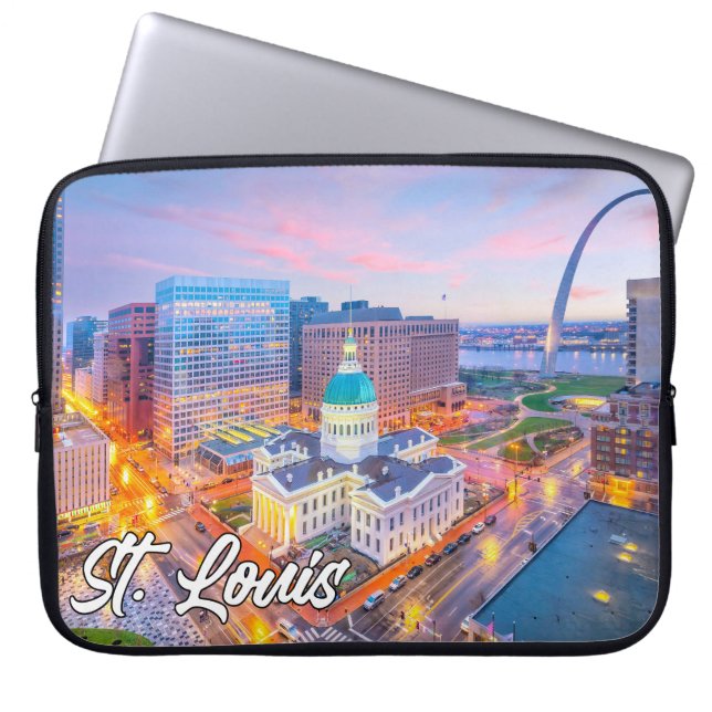 Gateway Arch, St. Louis, Missouri, USA Laptop Fodral (Framsidan)