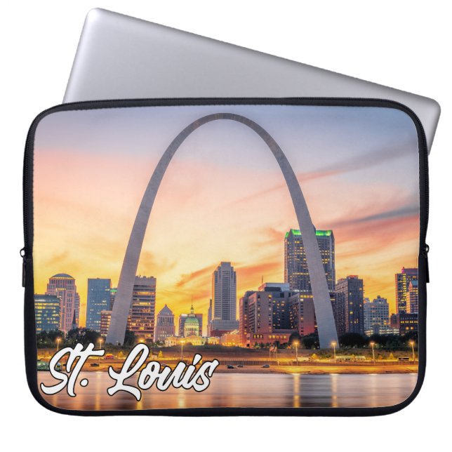 Gateway Arch, St. Louis, Missouri, USA Laptop Fodral (Framsidan)