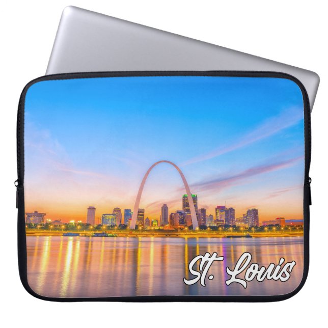 Gateway Arch, St. Louis, Missouri, USA Laptop Fodral (Framsidan)