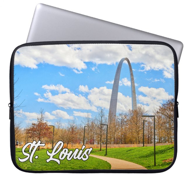 Gateway Arch, St. Louis, Missouri, USA Laptop Fodral (Framsidan)