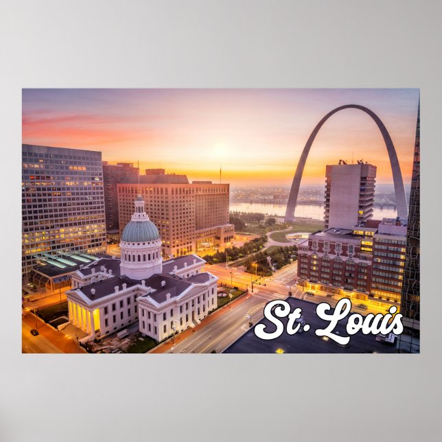 Gateway Arch, St. Louis, Missouri, USA Poster (Framsidan)