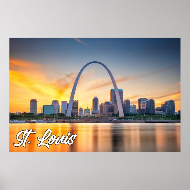 Gateway Arch, St. Louis, Missouri, USA Poster (Framsidan)