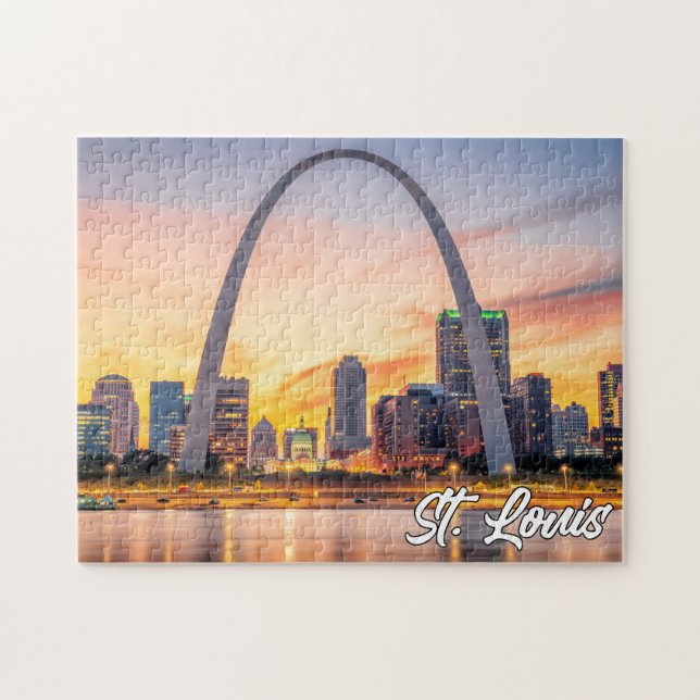 Gateway Arch, St. Louis, Missouri, USA Pussel (Horisontell)