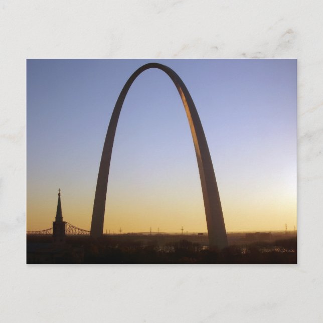 Gateway Arch, St. Louis, MO Vykort (Framsida)