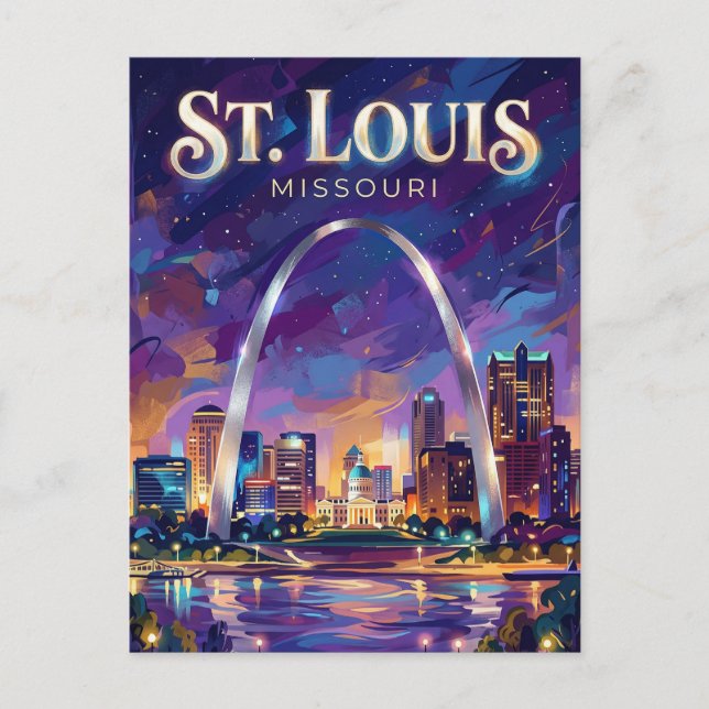 Gateway Arch USA Vykort (Framsida)