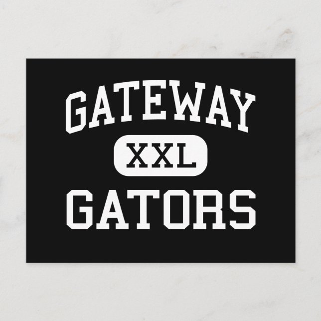 Gateway - Gators - High - Monroeville Pennsylvania Vykort (Framsida)