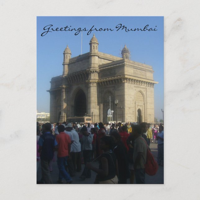 gateway-mumbai vykort (Framsida)