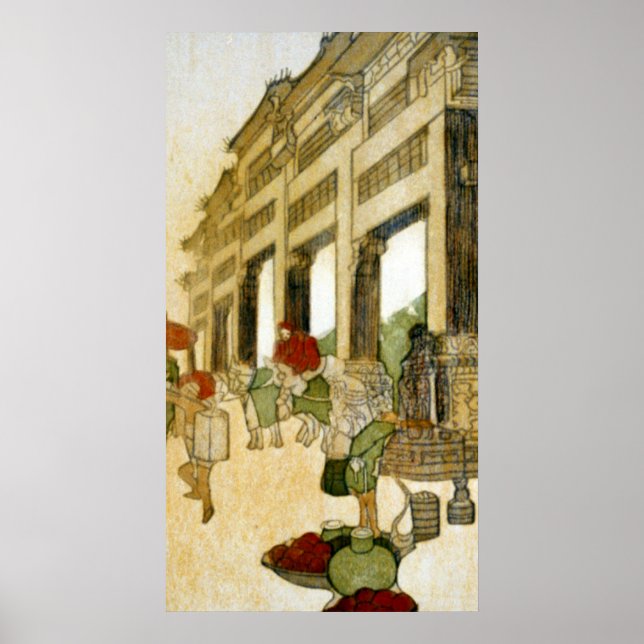 Gateway of Kung Wei-hai-wei - Bertha Lum - 1922 Poster (Framsidan)