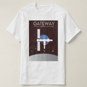 Gateway - Station som omger måne T Shirt
